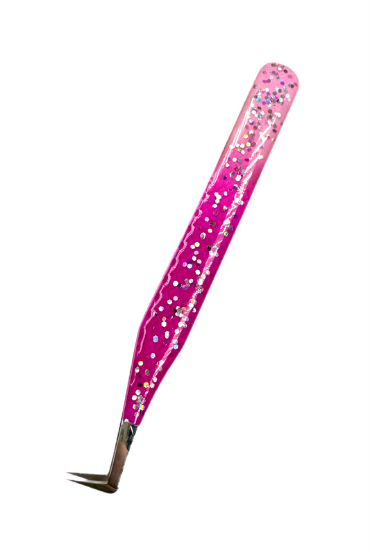 Pink 90 degree boot tweezer