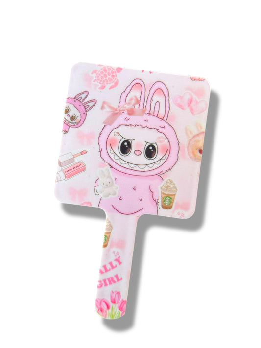Just A Girl Labubu Hand Mirror